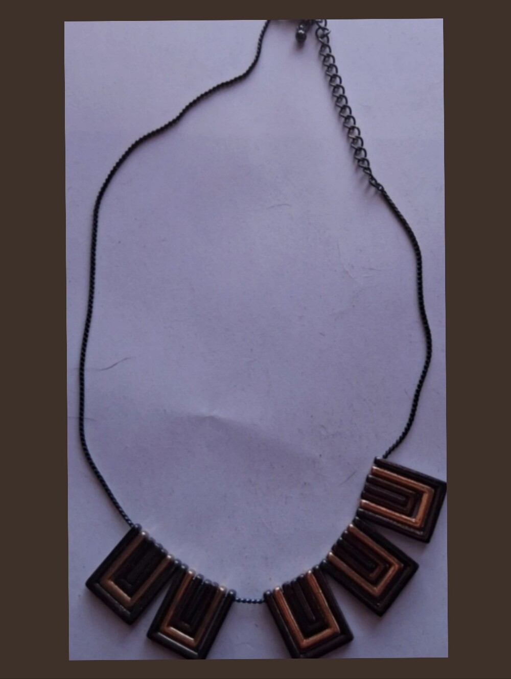 Statement Geometric Pendant Necklace